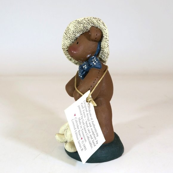 GAIL LAURA Barbara Calendar Bears April 1993 Easter Limited Edition Series B - Picture 5 of 12